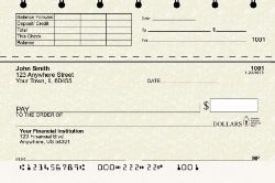 Personal Top Stub Checks