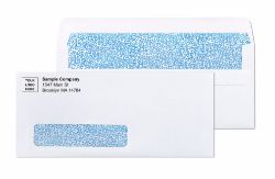 #10 White Window Tinted Self Sealing  Laser Safe Envelopes