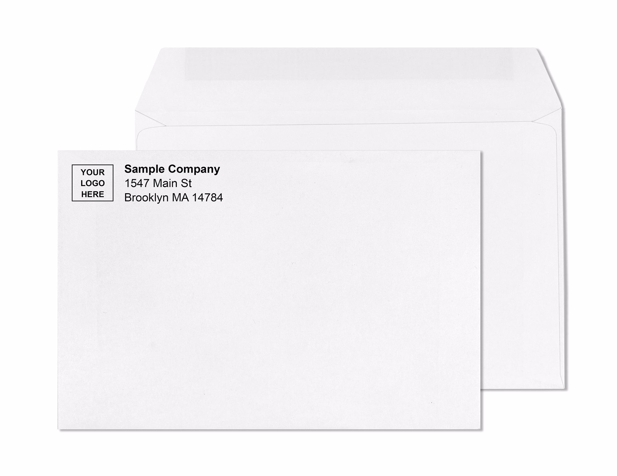 6 x 9 White Booklet Envelopes