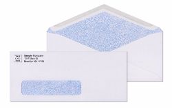 #9 White  Window Tinted  Laser Safe Envelopes