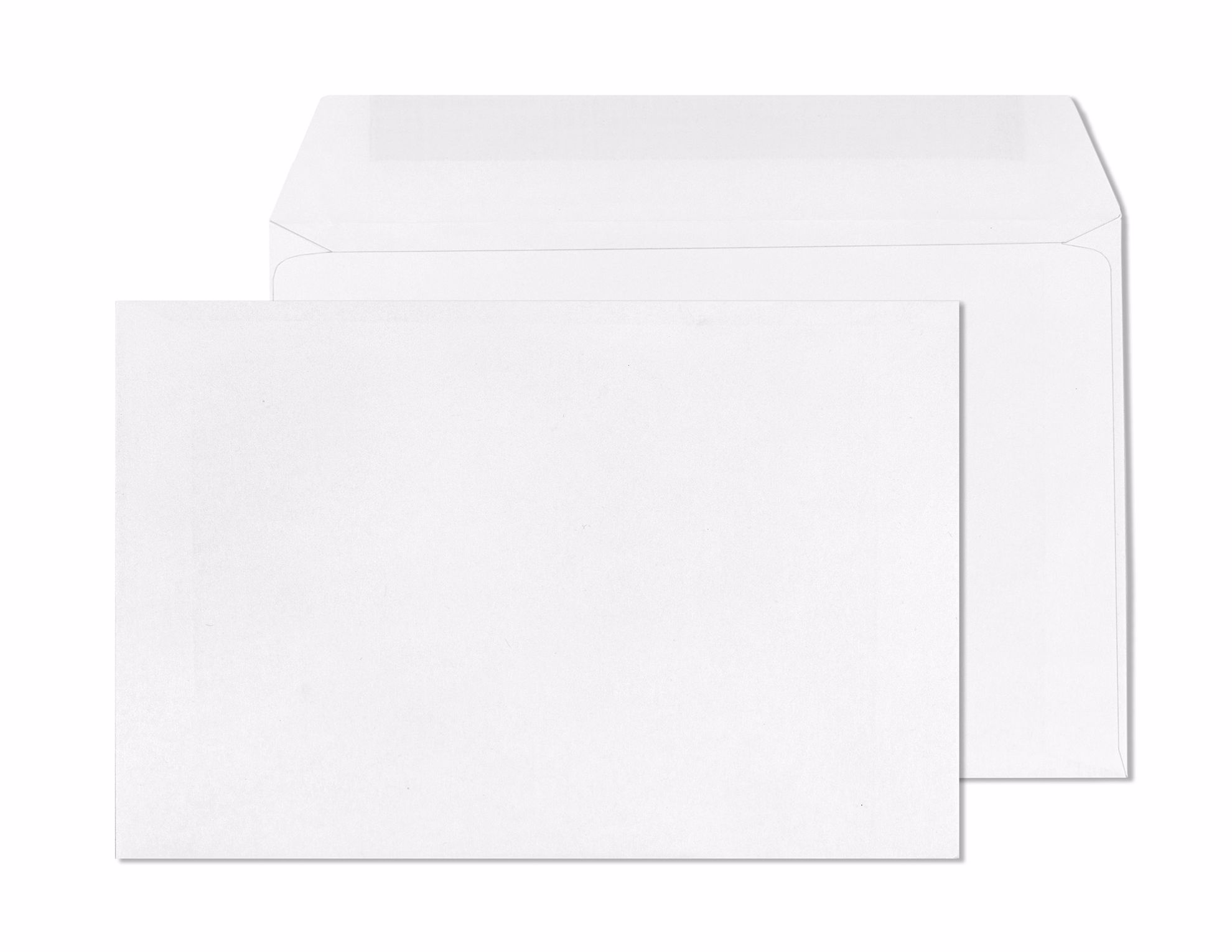 6 x 9 White Booklet Envelopes