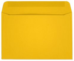 6 x 9 Yellow Starburst Booklet Envelopes