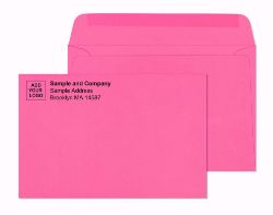 6 x 9 Pink Starburst Booklet Envelopes