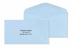 #6 3/4 Blue Wove Envelopes