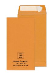 #7 Coin Brown Peel & Seal Envelopes