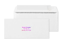 #9 White Tinted Peel & Seal Envelopes