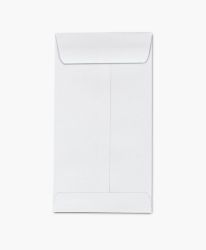 4 5/8 x 6 3/4 White Open End Peel & Seal Envelopes